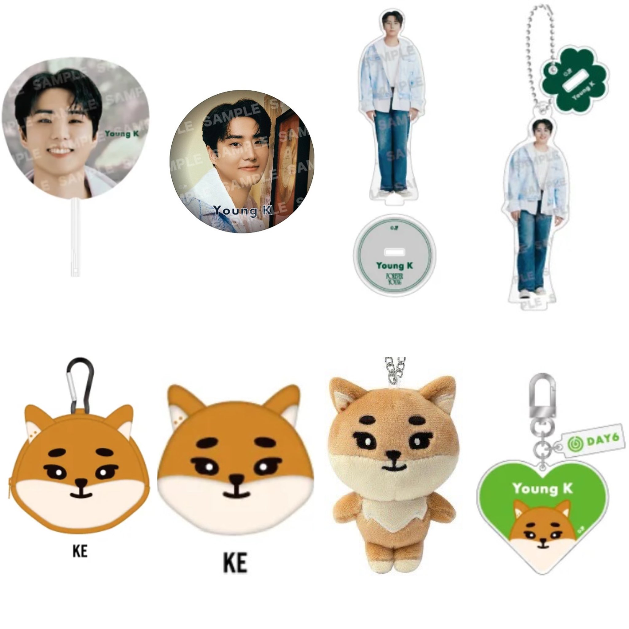 DAY6 forever young tour グッズ バッグチャーム KE DAY6(데이식스