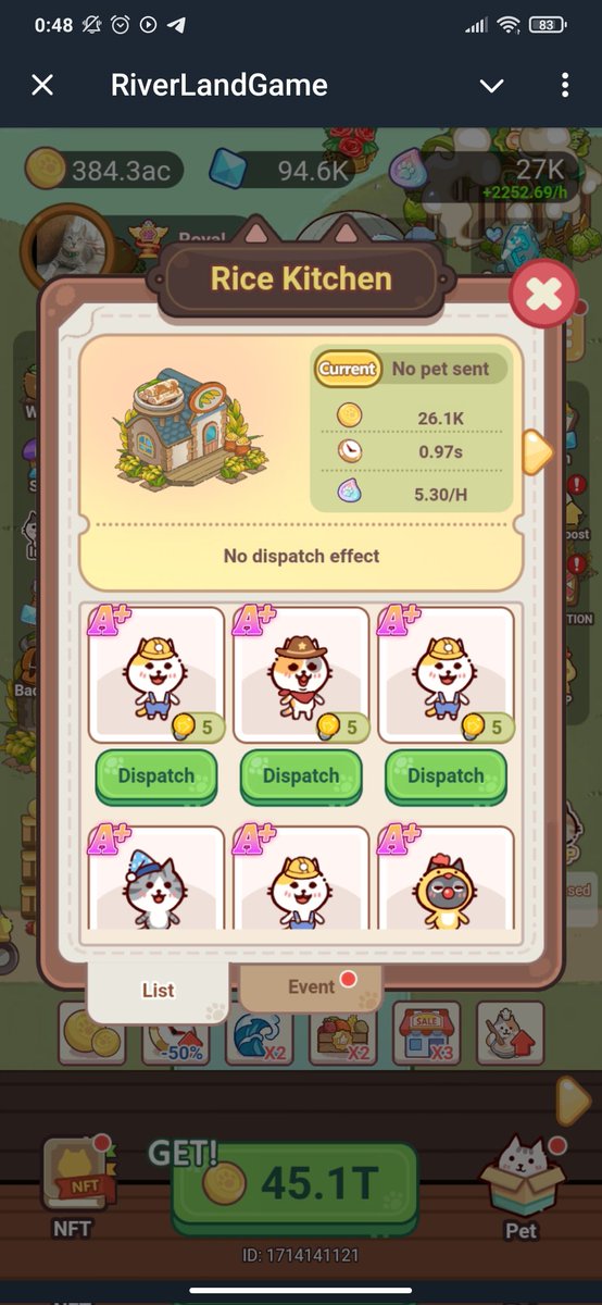 Leon59196671's tweet photo. @RiverLandGame #HappyLunarNewYear
Let's gooo!!! The best game https://t.co/bKC5cZCzXT