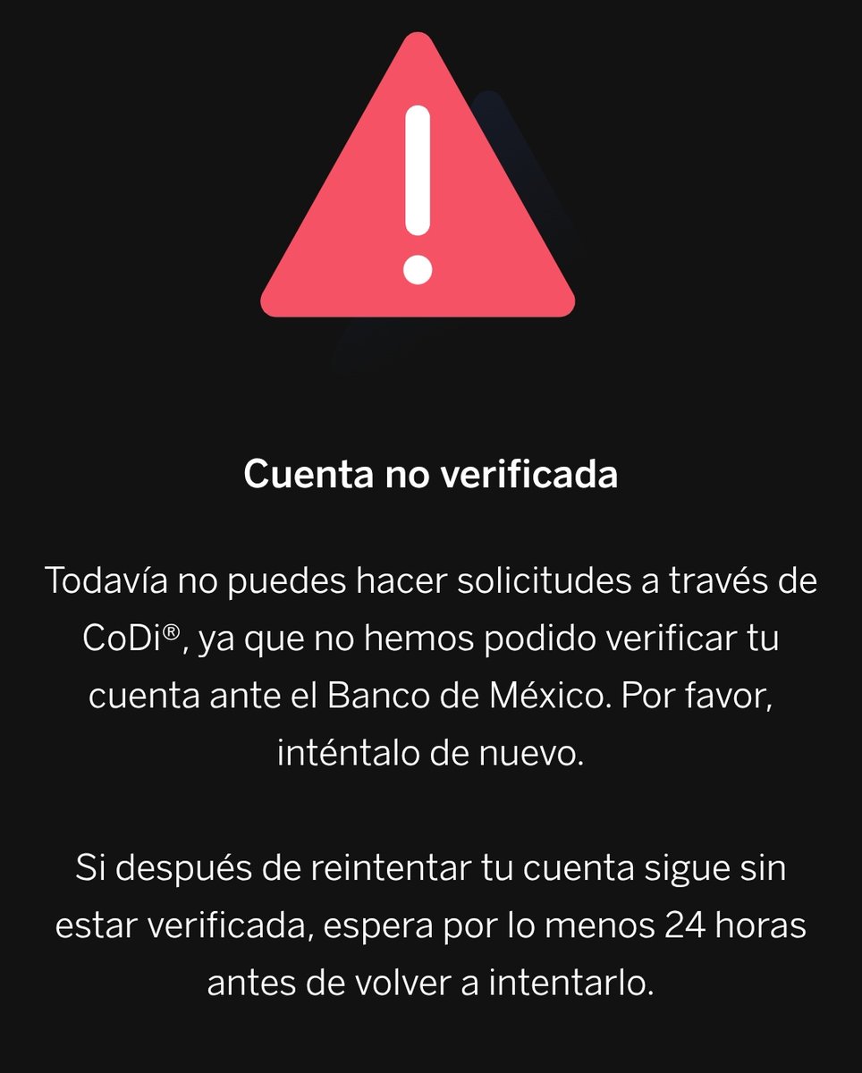 1worldonekind's tweet photo. @BanxicoEduca La app de mi institución financiera no me verifica CoDi y no puedo usarla. https://t.co/Z7j9M03CWn