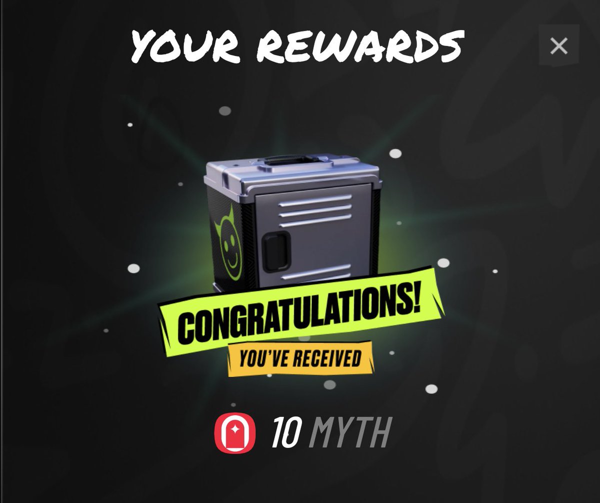 I’ve won 10 MYTH on Football Rivals Telegram bot 💥