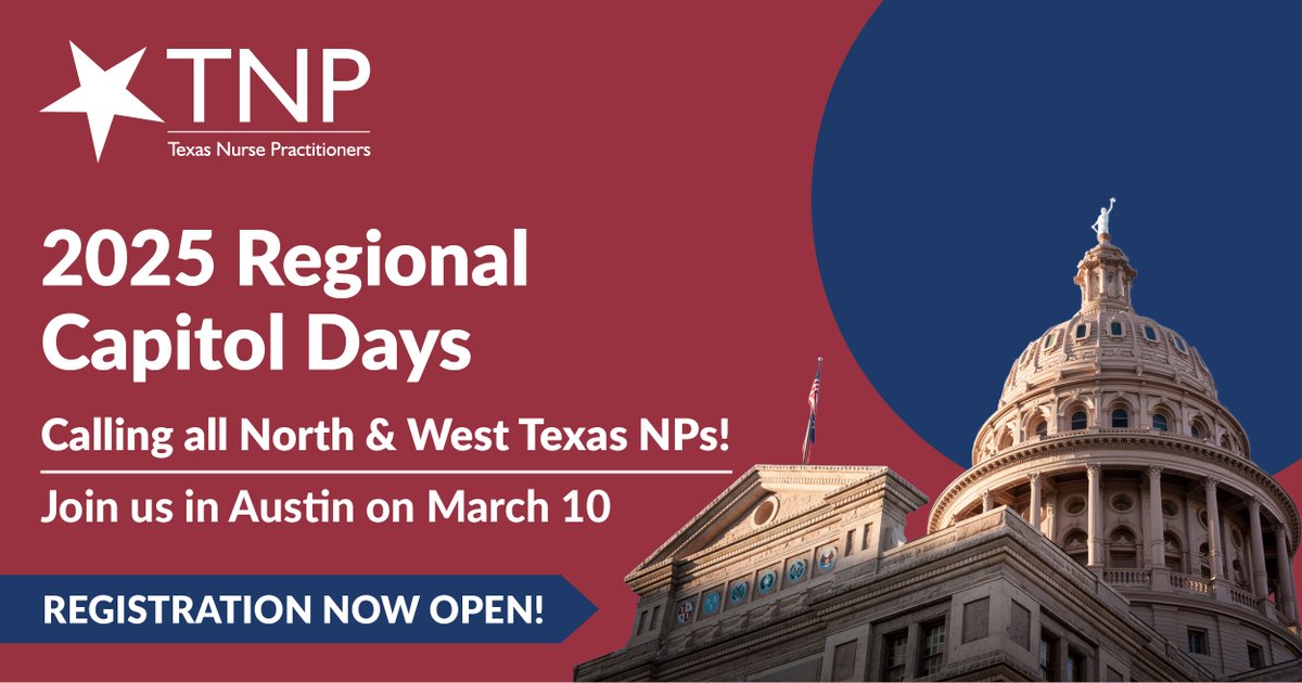 TNPAustin's tweet photo. Our 89th Legislative Session is underway. SB 9-1-1 Heal Texans has been filed. We must advocate now! 

Book your hotel room now to beat the SXSW Festival crowd!

Click here for more: https://t.co/uQue6Yx09G
#tnpCapDay2025 #HEALTexans #MoreAccessMoreOptions #NPsLead #Patients https://t.co/FQsYHBY3xv
