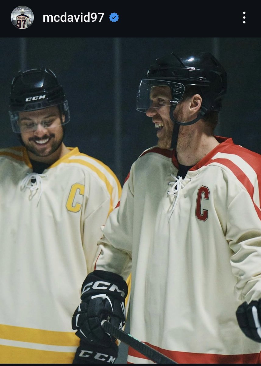 OilersProud's tweet image. &quot;The cap is going up a lot Connor. Do you think I could come play with you and Leon in 3 years? &quot;