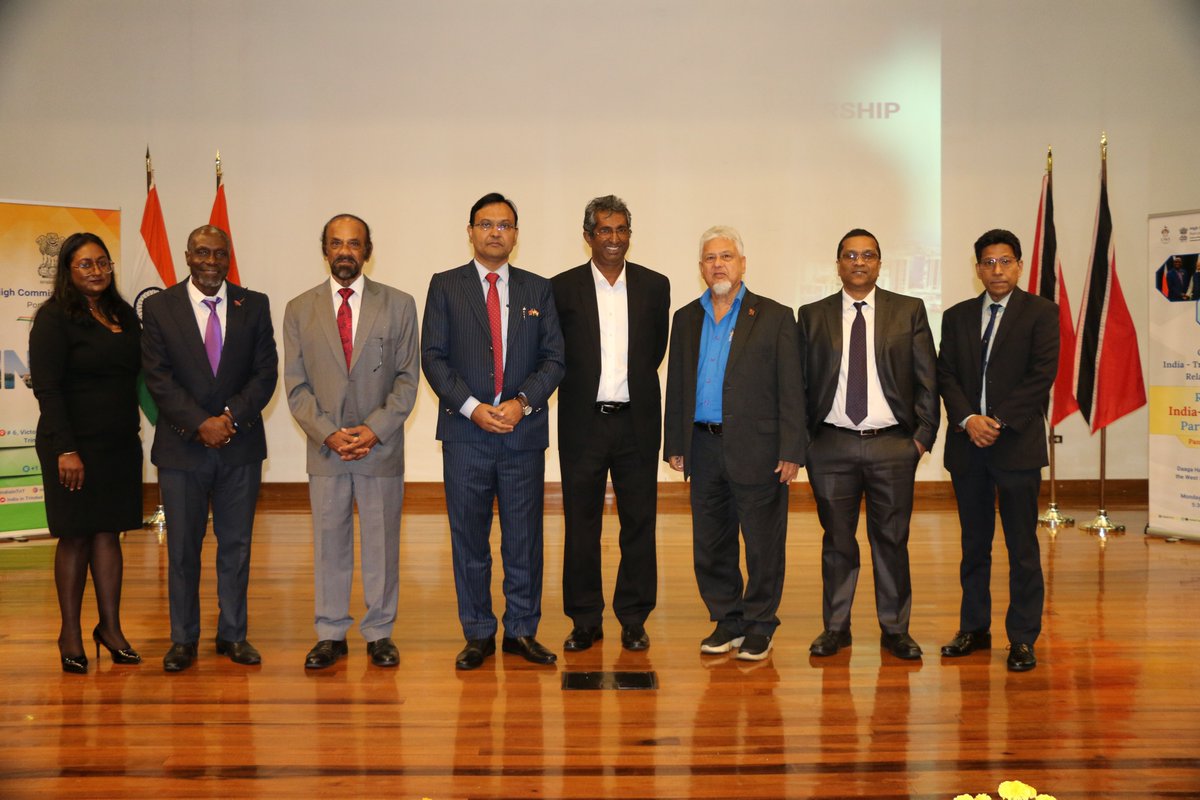 In a first of its kind, the High Commission organized a brainstorming session on “Growing India-Trinidad &amp; Tobago Relations for a Robust India-CARICOM Partnership” at <a href="/UWI_StAugustine/">UWI St. Augustine</a>  
The event was graced by Senator the Honourable Dr <a href="/AmeryABrowne/">Amery Browne</a> , Minister of Foreign &amp;