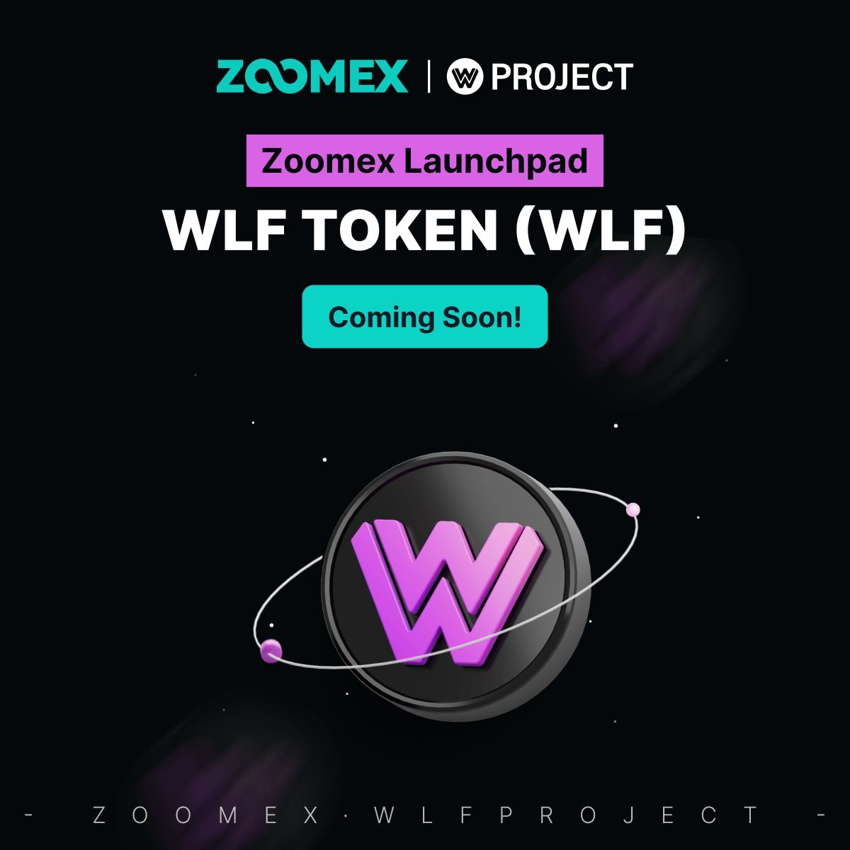 🚀 WLF TOKEN (WLF) @WLF_Project Ready to Launch on Zoomex! ! 🎉 🔹 WLF  Token (WLF) Launch 🔹 Price: 1 WLF = 0.002 USDT 🔹 Total Allocation: 50M WLF  🔹 Giveaway: 5.5M
