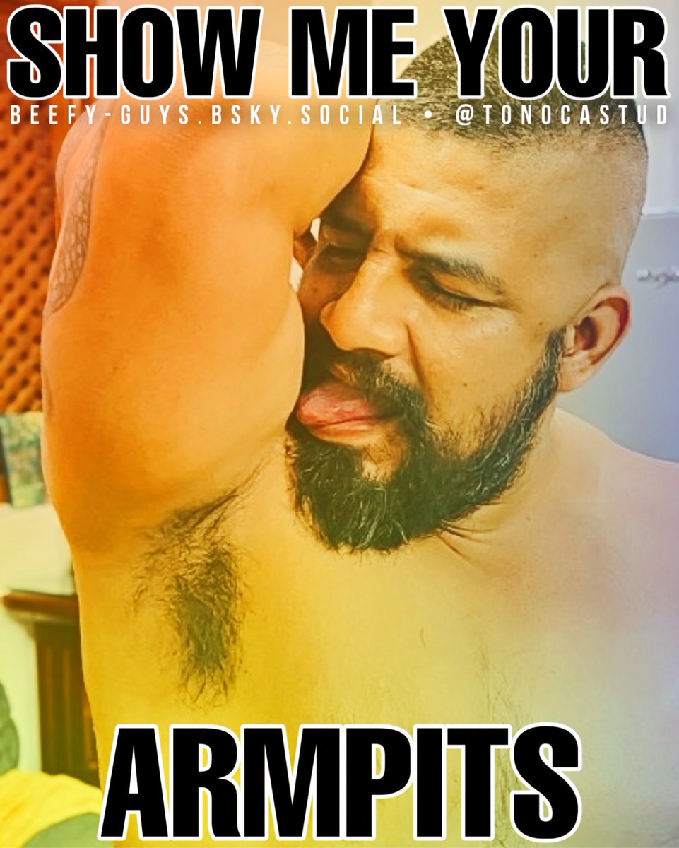 beefy_guys's tweet photo. RETWEET/REPOST THIS &amp; then show off your pits!

Follow me:
🧡 @beefy_butts 
💜 @beefy_loads 
💙 @beefy_bellies 

✨DM me for promotion options✨ https://t.co/DqKRKYkrbg