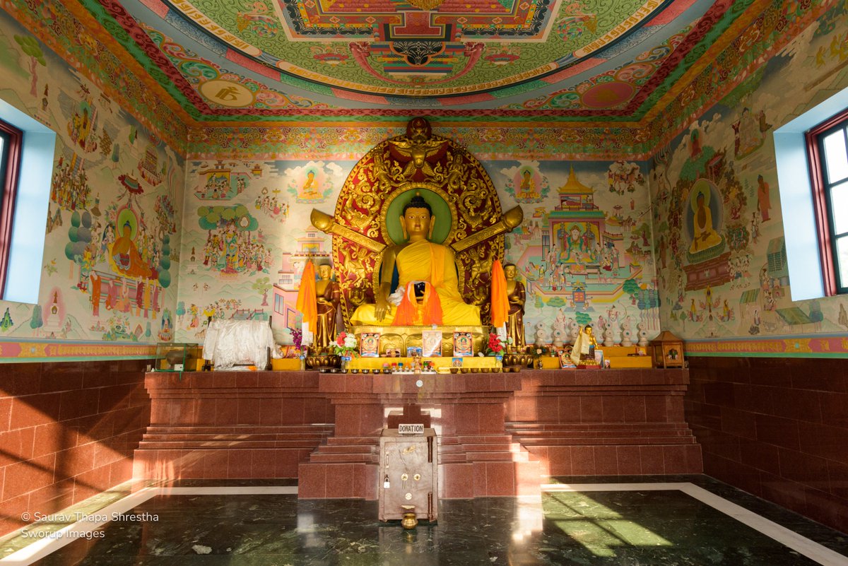 sworupsth's tweet photo. Less promoted but a very pure-land. The only remaining relics of Sakyamuni Buddha (Gautama Buddha) at #Ramagrama. The next photo is of the monastery of Manang Samaj in Lumbini.   #Sworupimages https://t.co/JziHiNNryF