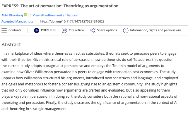 Strategic Organization tweet media