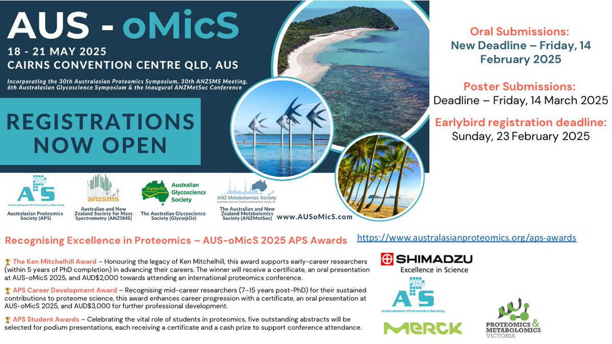 Attention APS members. Award applications for Students, ECRs and MCRs are now open! #AUSoMicS