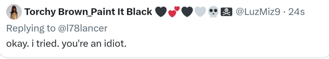 No, you really didn't try. Don't sulk and be mad. Just own your own shit.