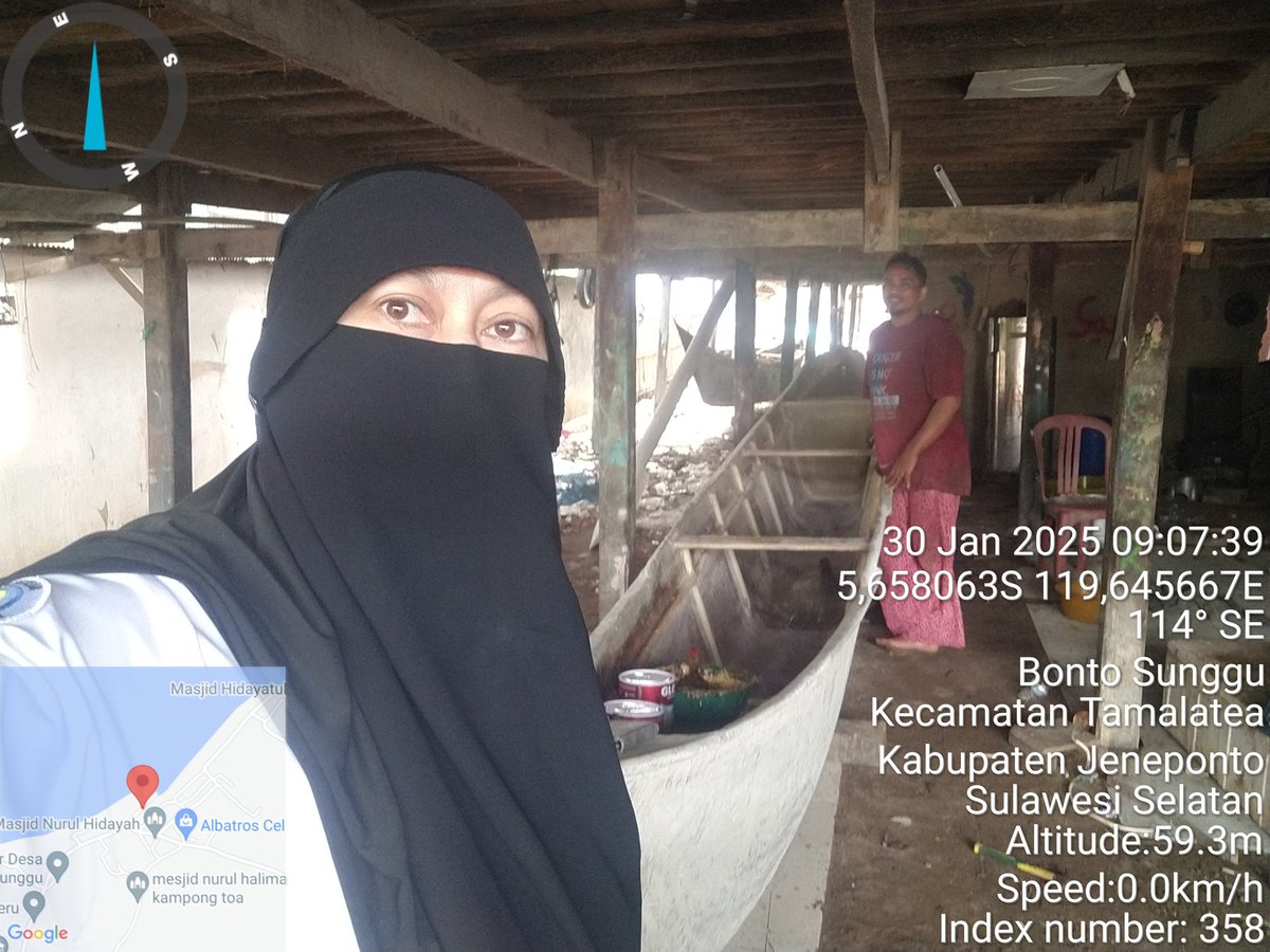 stdewi98's tweet image. Kamis,30 Januari 2025 pengambilan data Produksi pada KUB Panrita Lopi 10 kg Di Desa Bontosunggu Kec.Tamalatea Kab.Jeneponto
# Puslatluh KP 
# BRPBAPPP Maros 
# Luhkan Jeneponto