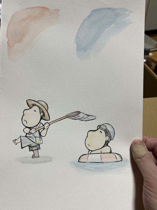 おそらく10年前の人に見せるために描いたの絵 