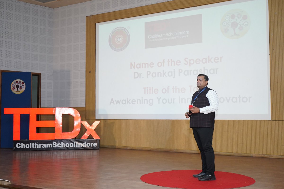 TEDxChoithram's tweet photo. CHOITHRAM SCHOOL HOSTS TEDx EVENT ON THE THEME ‘UNCHARTED WATERS'

proudly hosted TEDxChoithramSchoolIndore, an independently organized TEDx event operated under license from TED, USA on January 31, 2025 being the first school in the city to host the event the sixth time. https://t.co/0joI7NQ32G