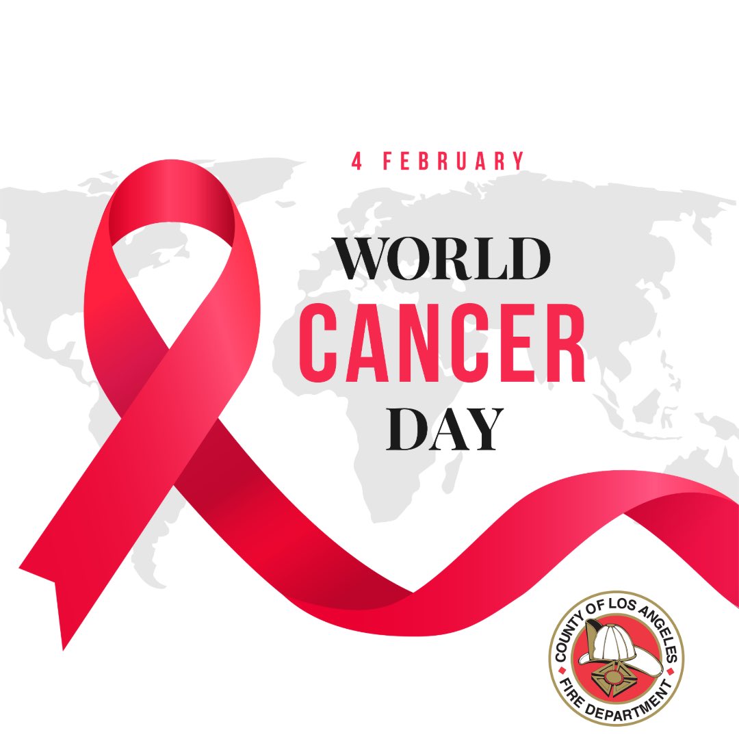 World Cancer Day 

On #WorldCancerDay, the #LACoFD honors those we have lost, supports those living with cancer, and raises awareness for better prevention and treatment options.