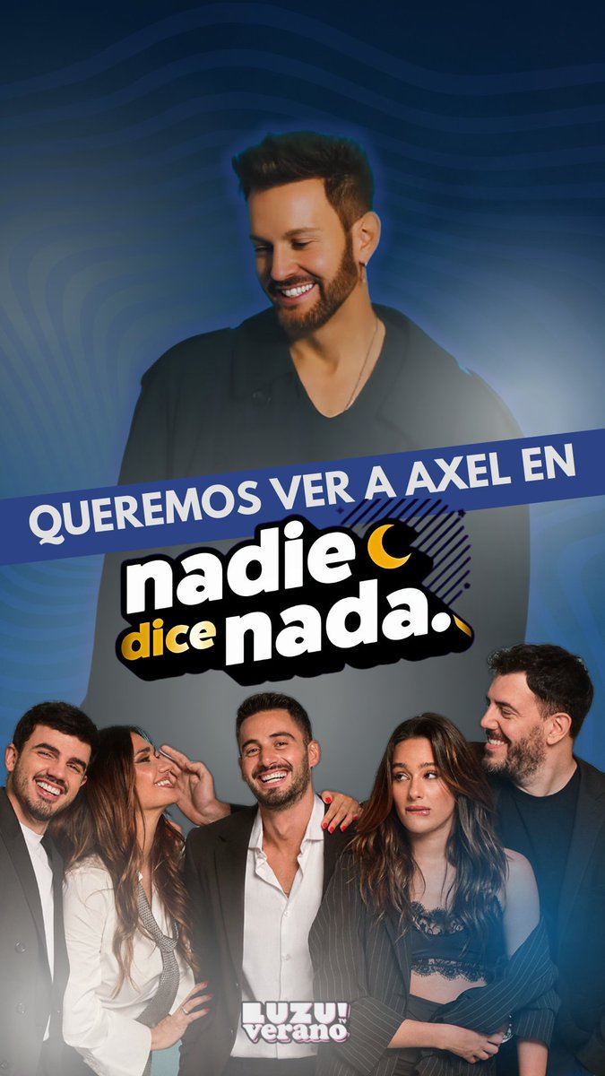jjaazminbm_'s tweet photo. comunidad luzutv, nos ayudan? 
Queremos que este 14 de febrero @AxelOficial esté en @nadiedicenada_ 🙏🏼💘 

@cmdeluzu @NicolasOcchiato 
@occhiaminofcial @LuzutvNoticias @topcito5 https://t.co/Ka58Z02wnQ