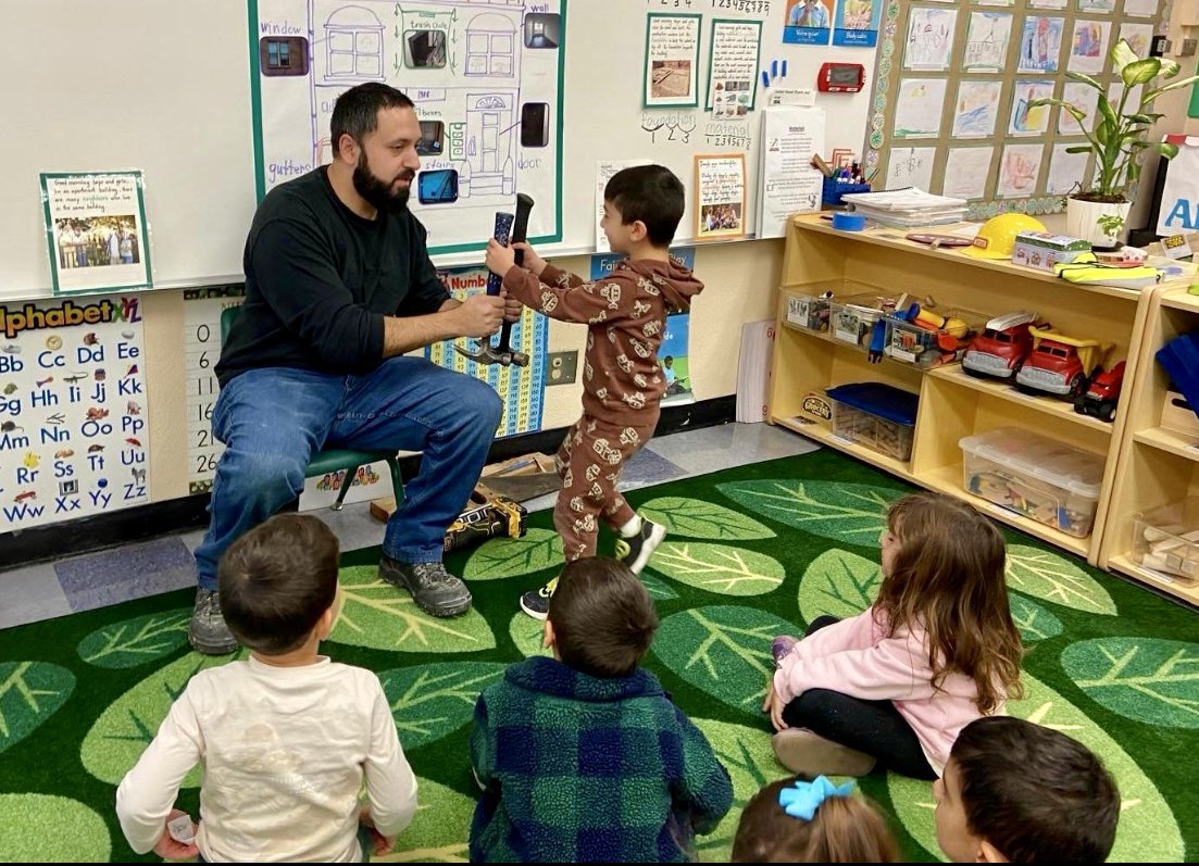 Pinewood EEC is investigating buildings, and we want to give a BIG thank you to three of our amazing parents for visiting our classrooms and sharing their expertise in construction! 🛠️ Your support means so much to us! <a href="/earlyed_la/">EarlyedLA</a> <a href="/LASchoolsNorth/">LAUSD Region North</a> <a href="/MLB4PreK/">Martha Borquez</a>