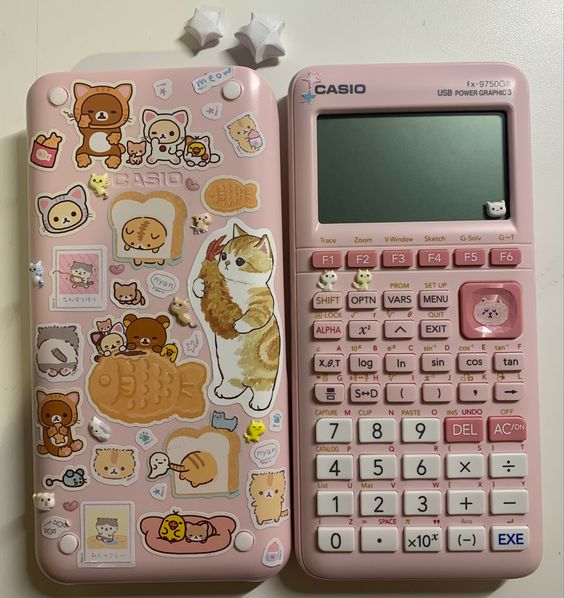 pink calculator