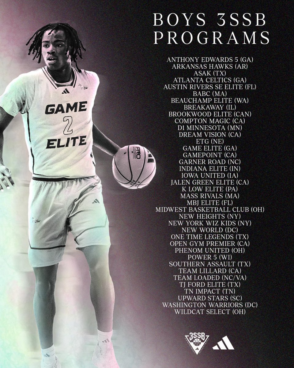 3SSBCircuit's tweet image. The countdown is on and the stage is set for the legendary 2025 3SSB boys circuit ///🏀

Are you ready to witness greatness‼️🤩

#3SSB | @adidasbasketball