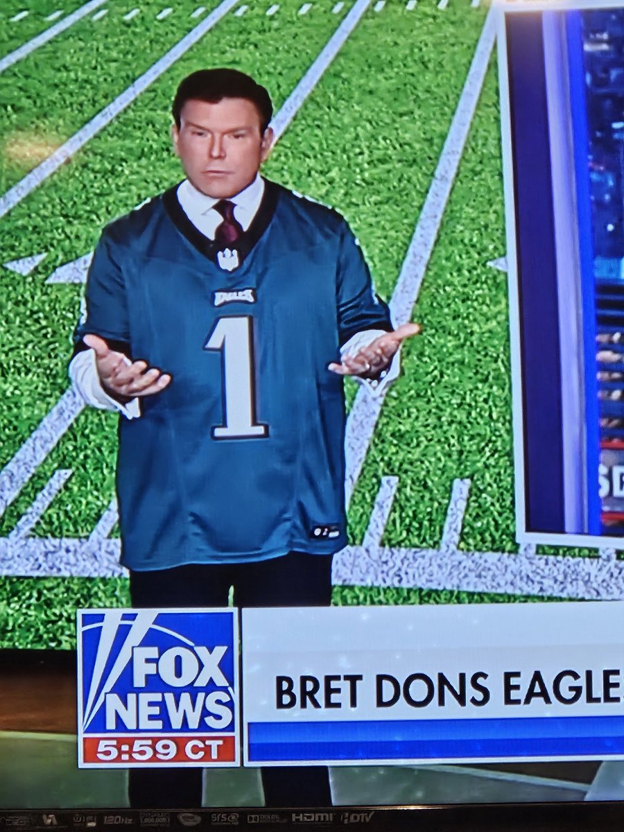 EricYahav's tweet photo. @SportsRadioWIP FoxNews cheering for the good guys #gobirds https://t.co/nrj8y1hpRU
