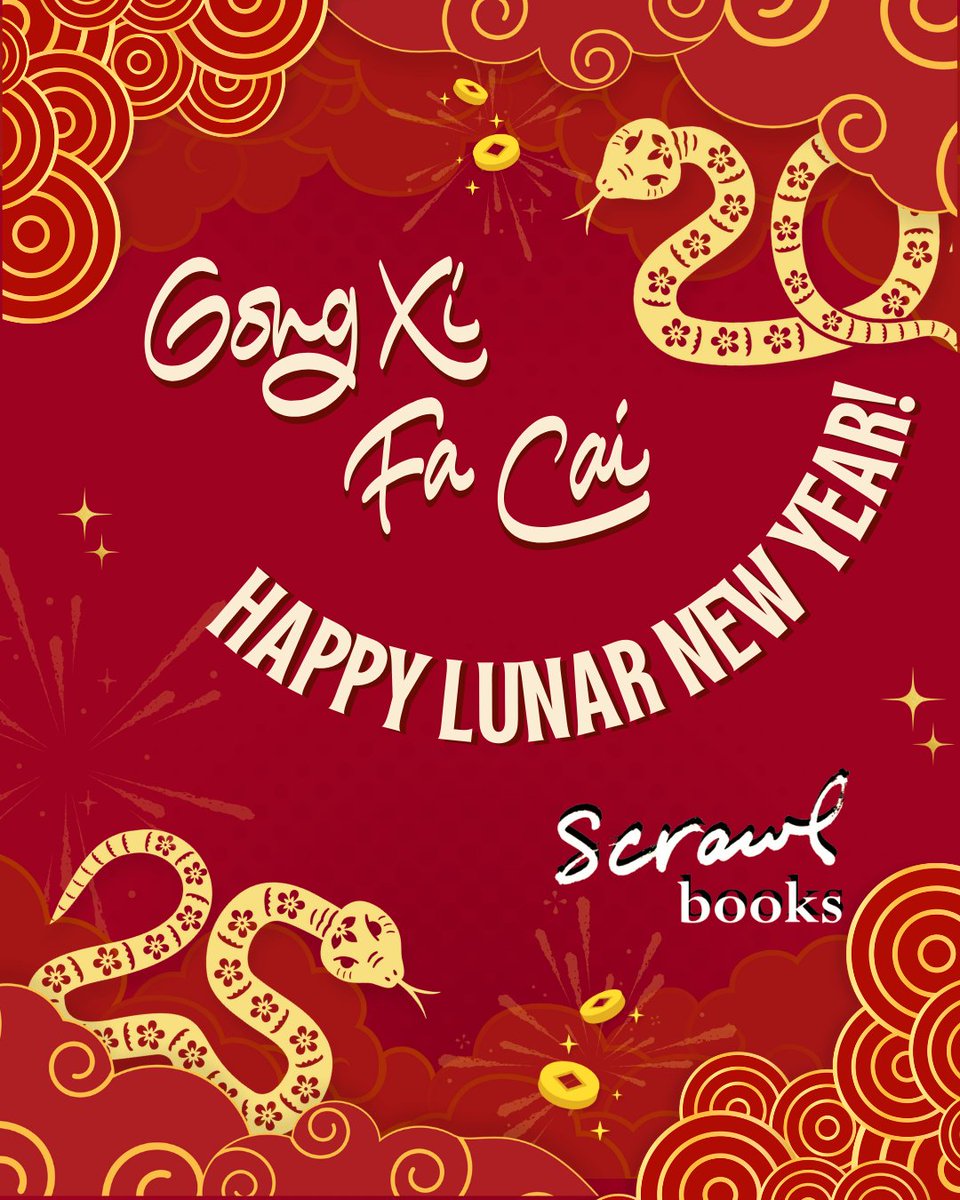 Scrawl Books welcomes you into the Year of the Snake! 🐍 Happy Lunar New Year! Did you know that “Gong Xi Fa Cai” is a Mandarin greeting wishing prosperity and wealth to others?

🏷️ #LunarNewYear #IndieBookstore #LearningFacts #YearOfTheSnake