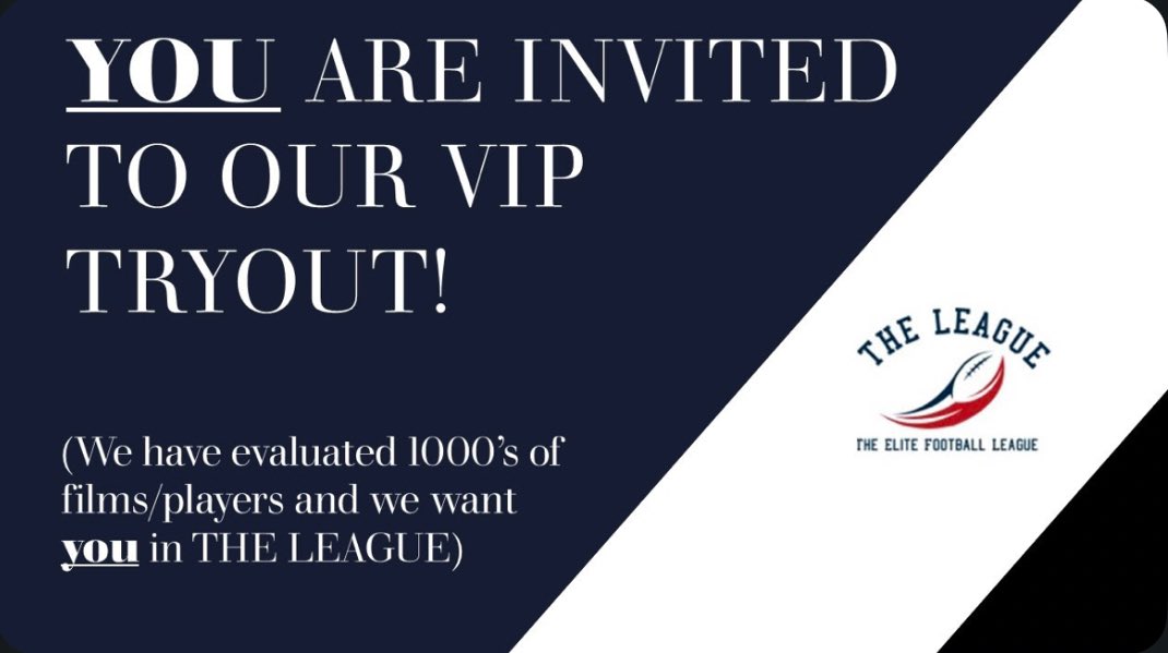 Thank you <a href="/EliteFBClinics/">Elite Football Clinics</a> for the invite.