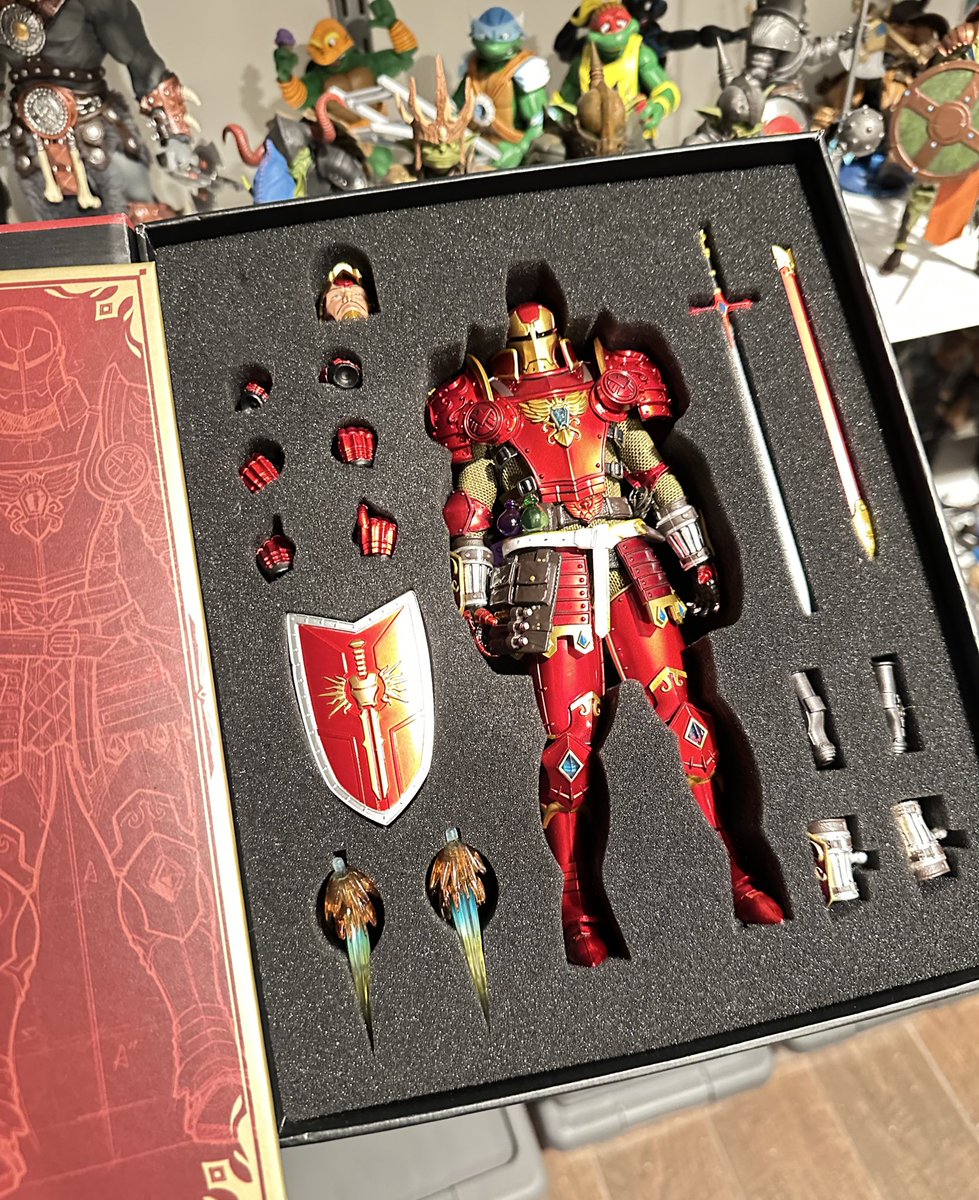 Giving away this Beast Kingdom Medieval Iron Man. 

Open but complete, and the one I used for review. 

Like, share, follow, all that shit. I’ll pick a winner this Sunday, 2/2.