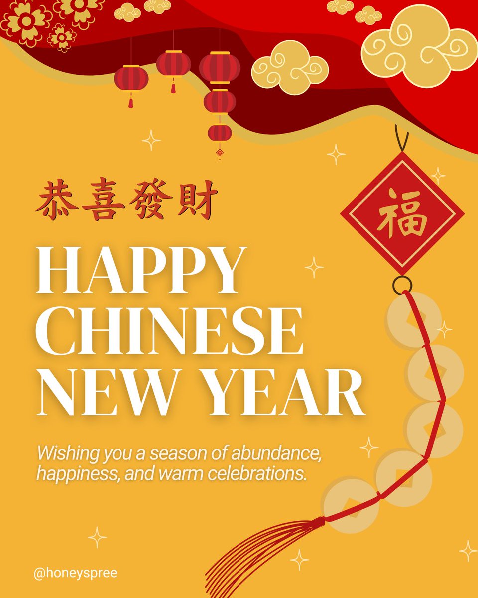 Gōng xǐ fā cái! 🧧🎉

Wishing you a prosperous and joyful Chinese New Year filled with success, happiness, and sweet blessings!🍊

#singaporegifts #singaporegiftshop #onlinegiftshop #HappyCNY #ChineseNewYear2025 #sweetwishes #newbeginnings #HoneySpree