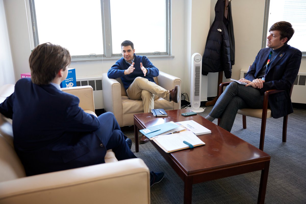 Michal Tuczapski (@michaltuczapski) on Twitter photo Honored to meet with <a href="/felipepaullier/">Felipe Paullier</a>, UN Assistant Secretary-General for <a href="/UNYouthAffairs/">UN Youth Office</a>, to discuss youth mental health and the importance of including young voices in global decision-making.
Empowering youth and addressing mental health challenges are critical steps toward a Honored to meet with <a href="/felipepaullier/">Felipe Paullier</a>, UN Assistant Secretary-General for <a href="/UNYouthAffairs/">UN Youth Office</a>, to discuss youth mental health and the importance of including young voices in global decision-making.
Empowering youth and addressing mental health challenges are critical steps toward a