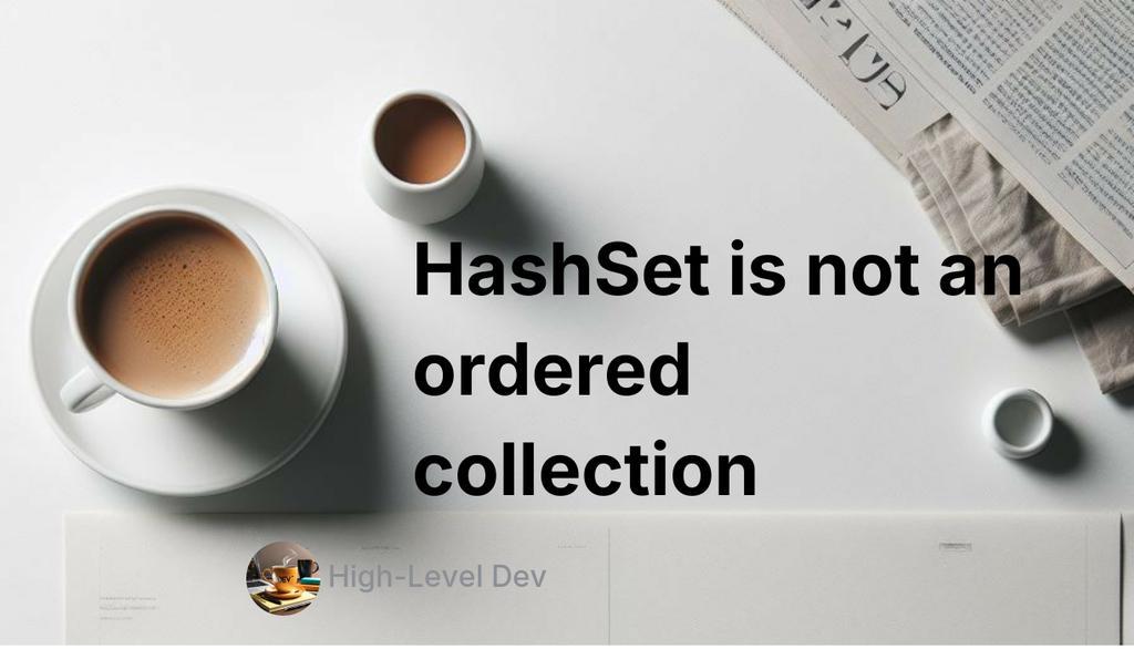 ThiagoBfim's tweet image. HashSet is not an ordered collection.

Read more 👉 lttr.ai/AX3HT

#collections #java #javase