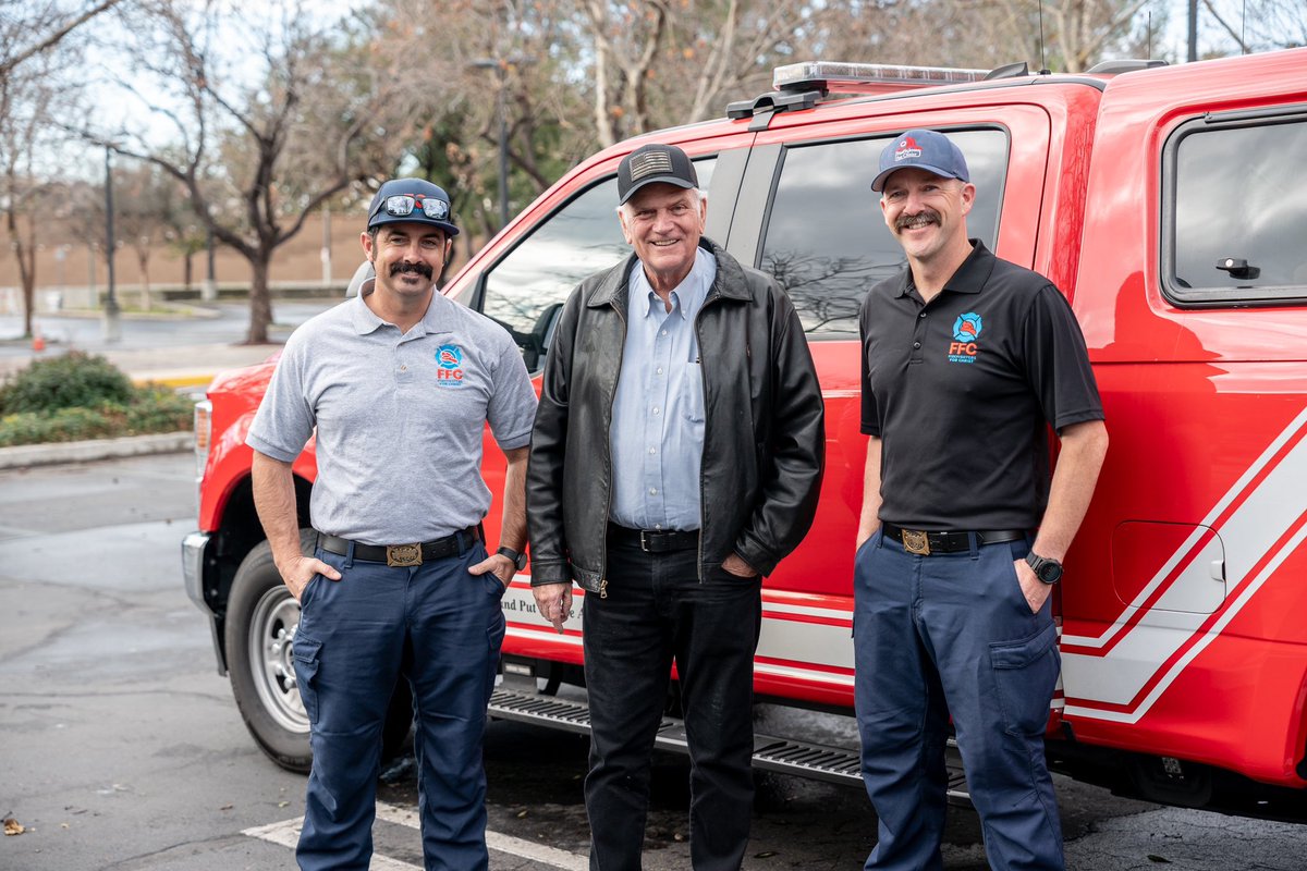 It was humbling to be around such heroes. Yesterday I visited Station 69 and 19 firefighters in the California wildfire areas. These men have risked their lives facing these blazes in spite of many challenges. I thank God for them! We are also grateful to the Firefighters for