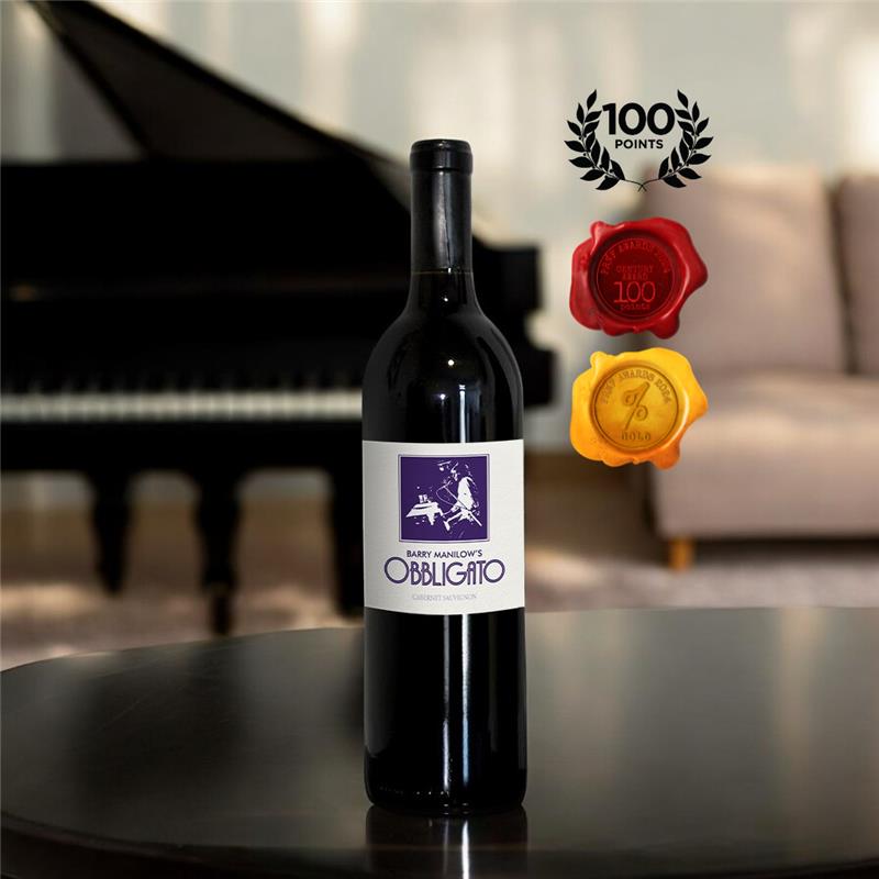 obbligatonapa's tweet photo. We are thrilled to share that Barry Manilow’s Obbligato, our newest addition from Obbligato Cellars, has been awarded the Century Award, a Gold Medal, and a perfect 100 points at the PR%F Awards!  Shop this award-winning wine now via the link in our bio.  

#BarryManilow #Fanilow https://t.co/AzDwH54otG