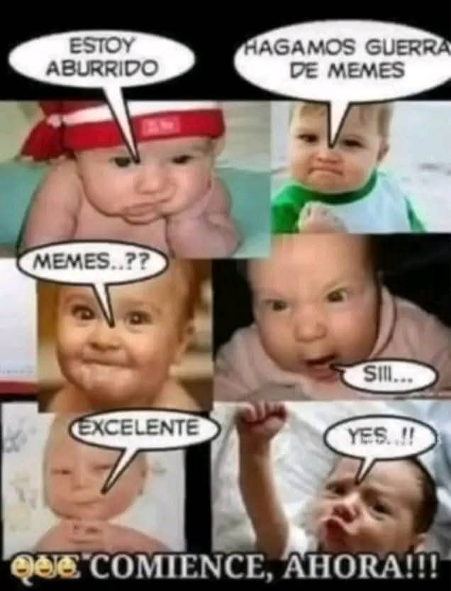 Comiencen 🤣🤣🤣🤣🤣🤣