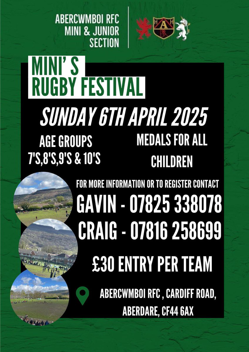 Abercwmboi RFC Mini & Juniors tweet media