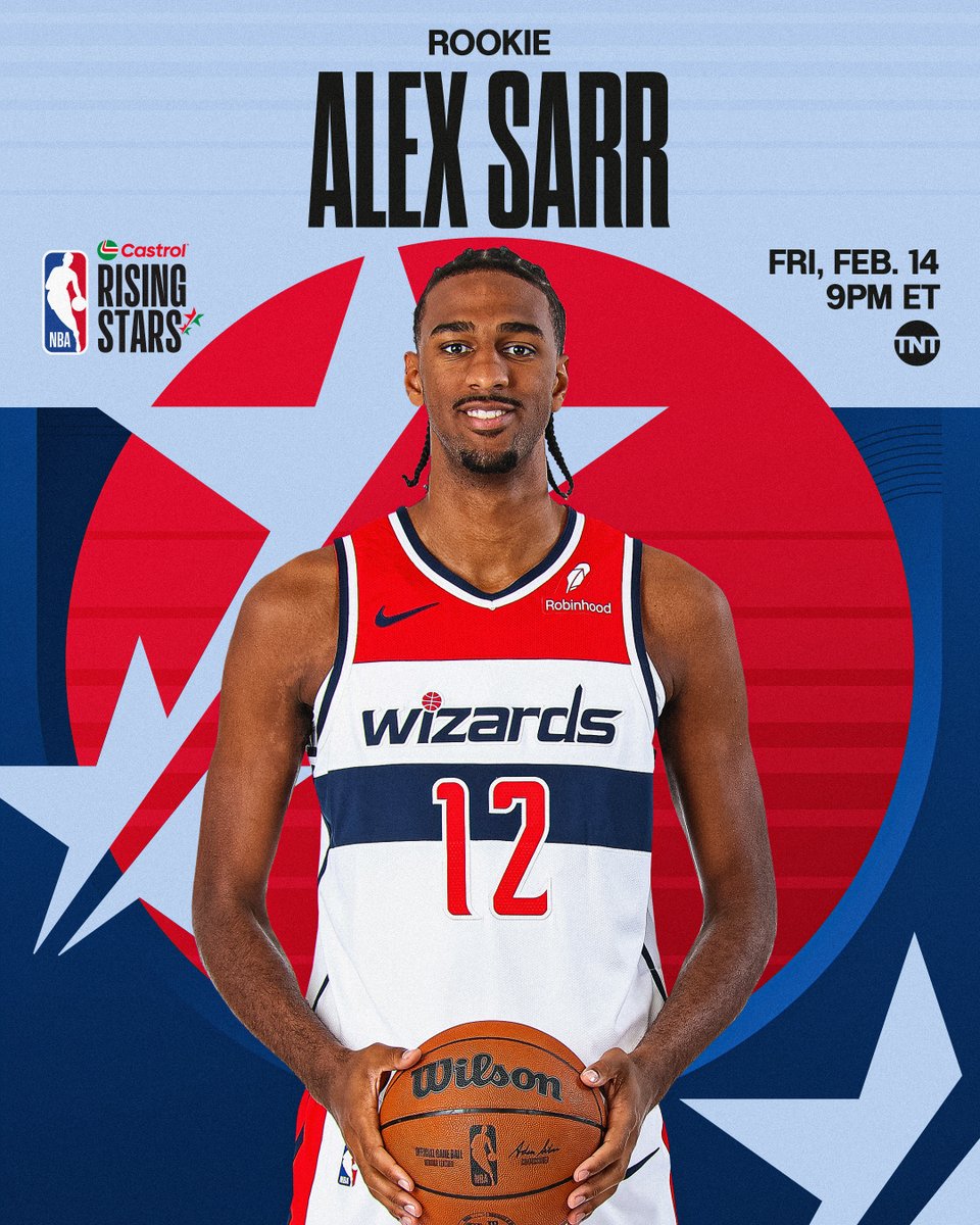 #NBAAllStar (@nbaallstar) on Twitter photo Earning his 1st #CastrolRisingStars selection... Alex Sarr of the <a href="/WashWizards/">Washington Wizards</a>!
<a href="/alexandresarr_/">Alexandre Sarr</a> was drafted as the 2nd overall pick in the 2024 NBA Draft out of France. Earning his 1st #CastrolRisingStars selection... Alex Sarr of the <a href="/WashWizards/">Washington Wizards</a>!
<a href="/alexandresarr_/">Alexandre Sarr</a> was drafted as the 2nd overall pick in the 2024 NBA Draft out of France.