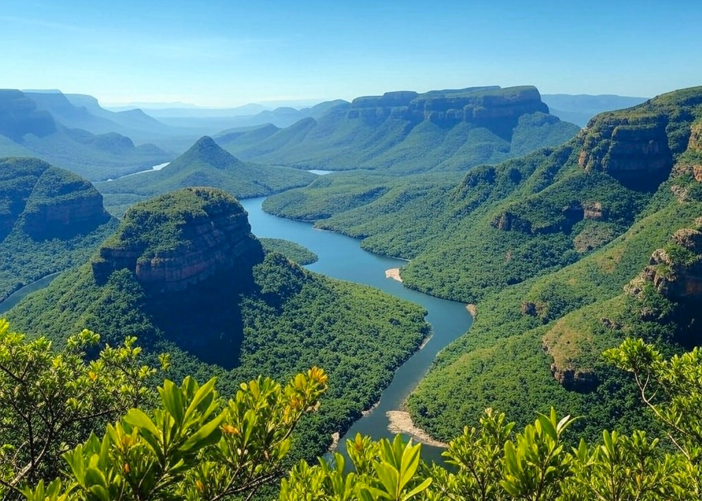 Jorby88's tweet photo. #Blyde #River #Canyon #SouthAfrica #Nature #AIart https://t.co/tIIOZNEc3Y