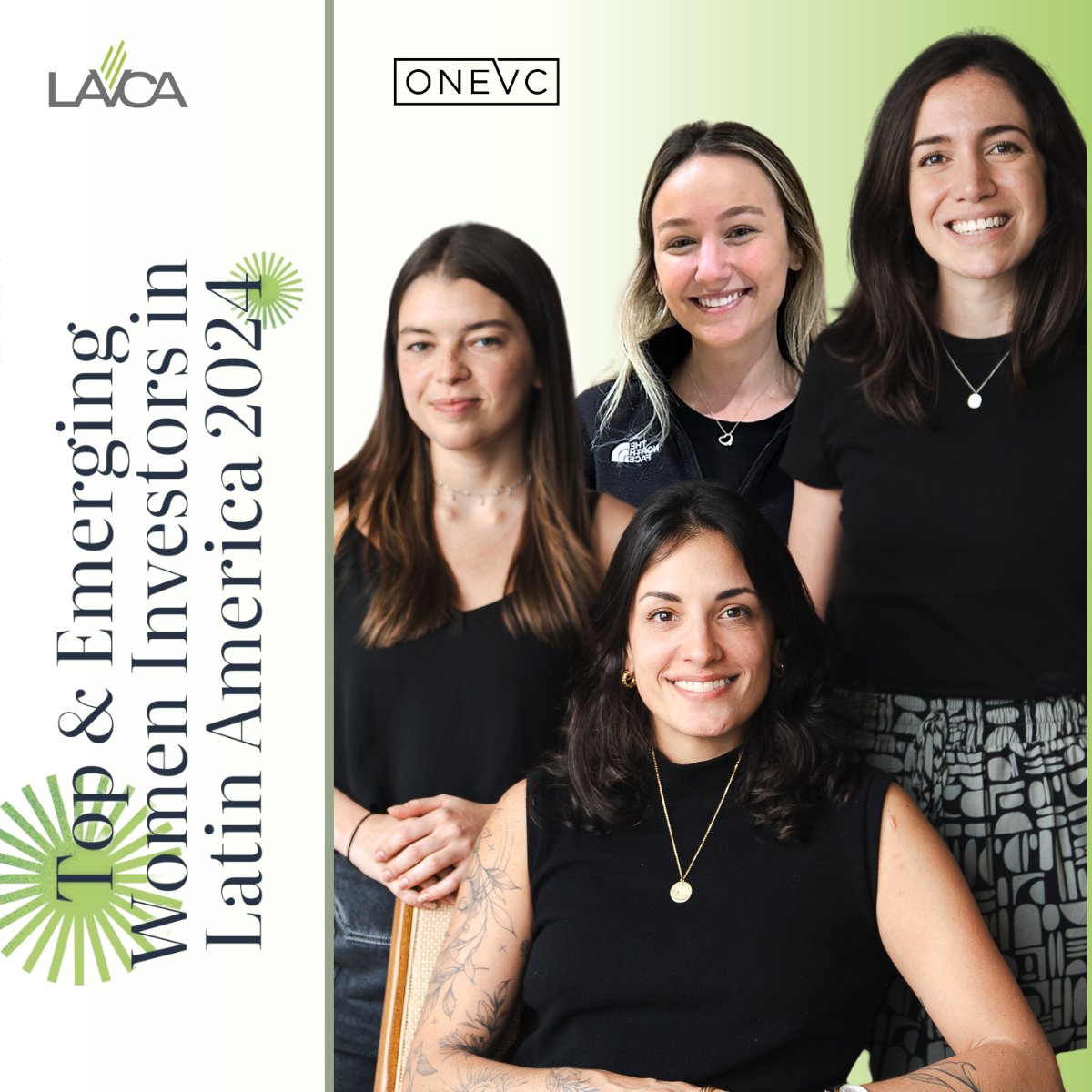 Shout out to the ONEVC women! They have helped shape our culture, strengthened our investment approach, and enhanced the way we support our founders.

We are incredibly proud of their impact not only at ONEVC but in the LATAM tech ecosystem — let's keep growing together!