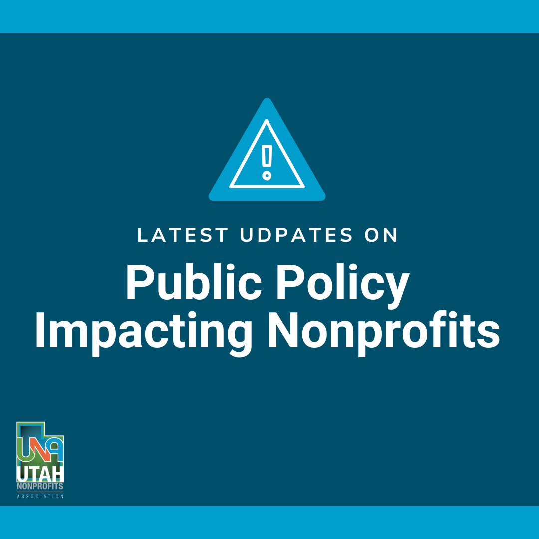 For updates on the latest federal directives and their implications for Utah's nonprofits, visit our Newsroom. We will keep this page updated with information as it becomes available: bit.ly/4h9SDkU