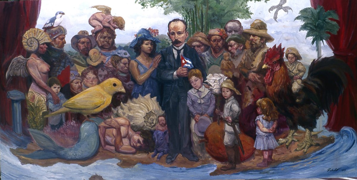 Apreciando esta Exquisita 🖼️obra del gran maestro Roberto Fabelo, le enviamos un mensaje de Felicitación por su cumpleaños🎂. Todo nuestro Respeto y Admiración. #SomosArtexCuba #CubaEsCultura