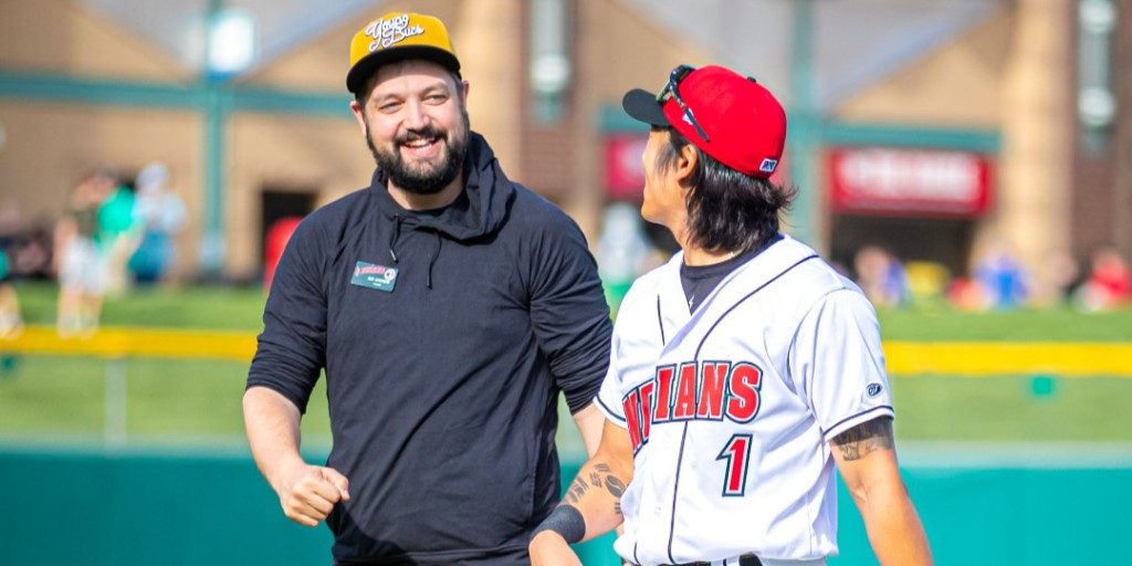 indyindians's tweet image. Every day is #FunAtWorkDay when you work #AtTheVic. 🫡