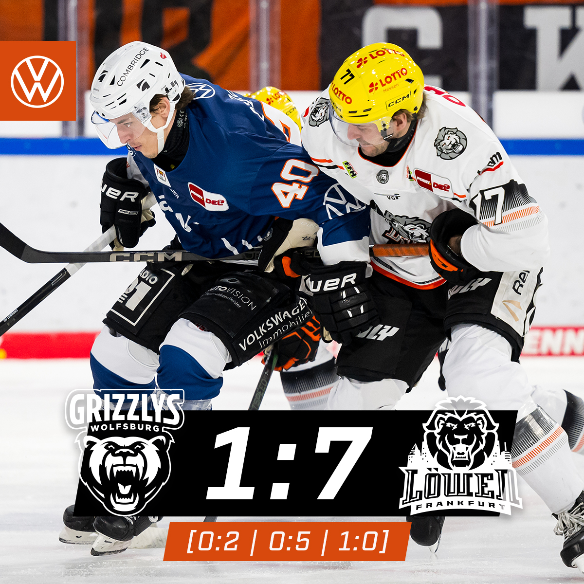 Endstand.
#grizzlys