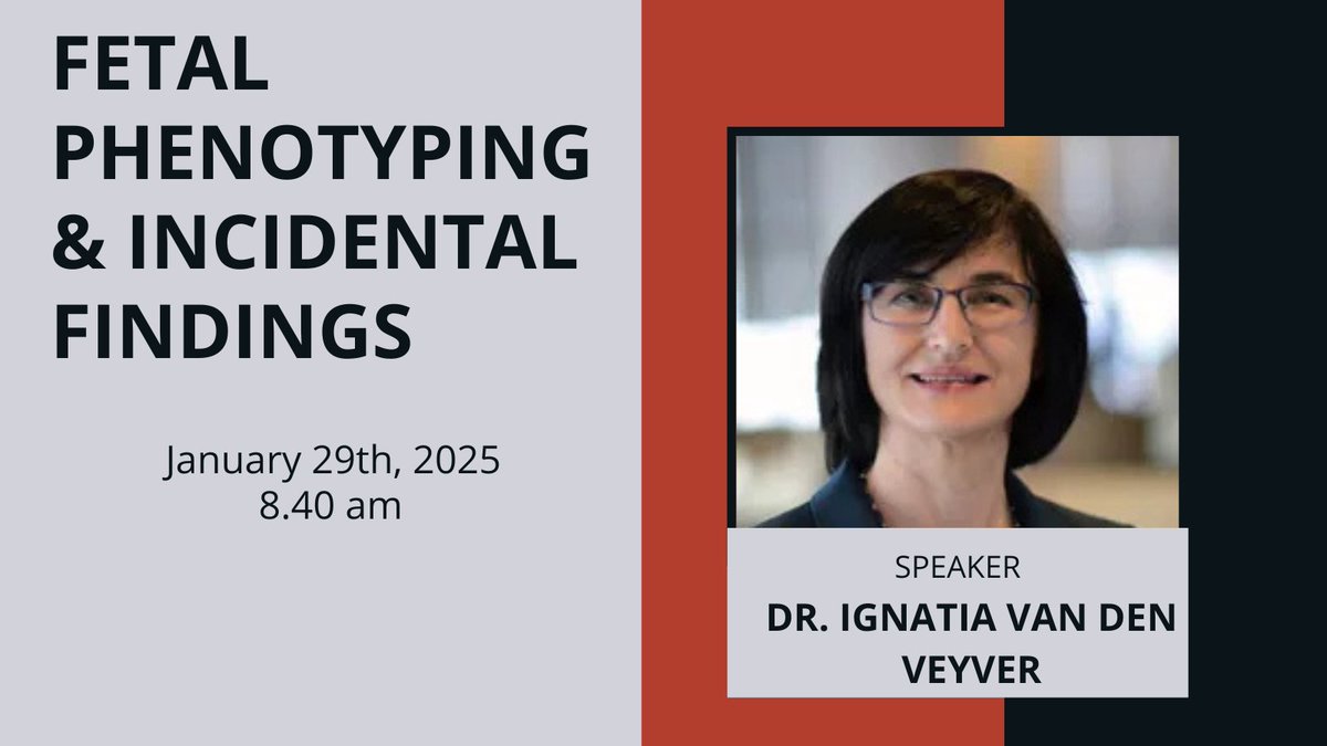 Texas Children's Fetal Center (@tchfetalcenter) on Twitter photo Join Dr. Ignatia Van den Veyver <a href="/bcmhouston/">BCMHouston</a> tomorrow at 8:40 am for her presentation on #Fetal #Phenotyping and Incidental Findings. <a href="/MySMFM/">SMFM</a> #smfm25 <a href="/TxChildrensATX/">Texas Children's</a> Join Dr. Ignatia Van den Veyver <a href="/bcmhouston/">BCMHouston</a> tomorrow at 8:40 am for her presentation on #Fetal #Phenotyping and Incidental Findings. <a href="/MySMFM/">SMFM</a> #smfm25 <a href="/TxChildrensATX/">Texas Children's</a>