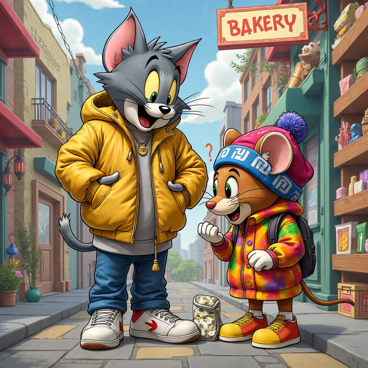 Tom & Jerry meme || FRG Ecosystem tweet media