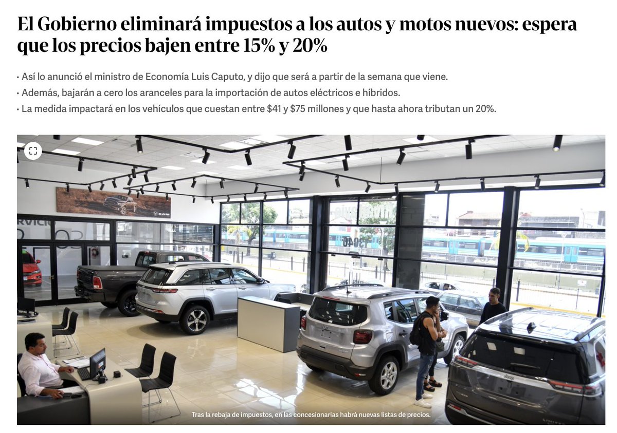 Primera vez en mi vida que veo que un gobierno anuncia la quita de impuestos dos meses seguidos y veo gente enojada por exactamente esas medidas. Militan impuestos.

No hace falta ser liberal o pro-Milei para darse cuenta que alivianar la enorme presión fiscal es positivo para