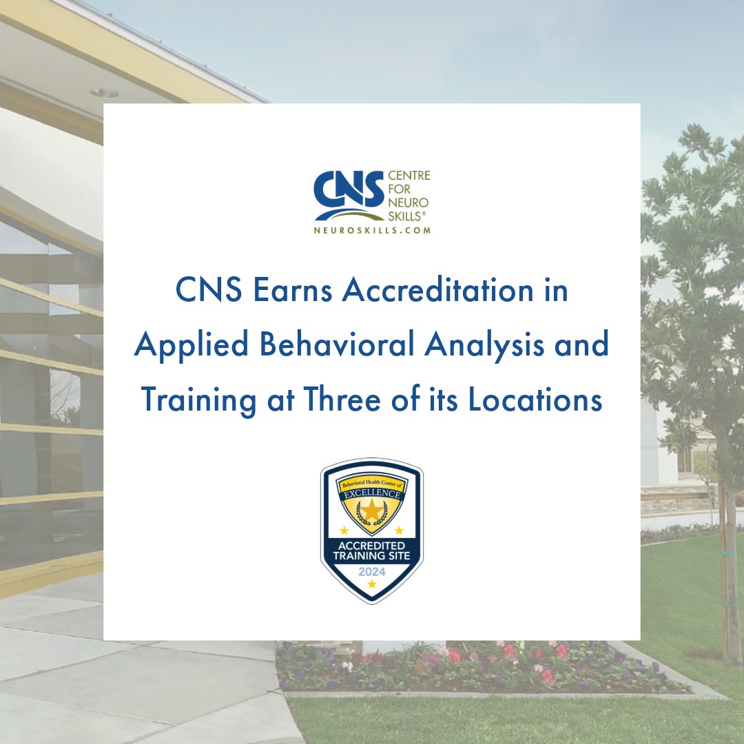 neuroskills's tweet image. We are honored to achieve accreditation by the Behavioral Health Center of Excellence (BHCOE) for demonstrating a commitment to the standards of excellence for applied behavior analysis services.

 jadehealth.org/blog/cns/

#NeuroSkills #BehaviorAnalysis #TBI #BrainInjury