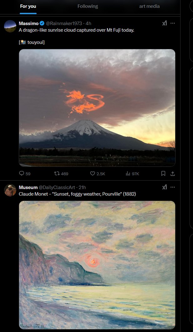 just a whim of the timeline ...    ?