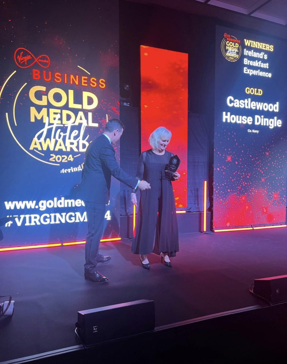 Castlewood House (@castlewoodhouse) on Twitter photo So thrilled and immensely honoured to be awarded Irelands Breakfast Experience at this years <a href="/HC_Review/">Hotel&CateringReview</a> #VIRGINGMA24 and huge thanks our wonderful Eileen for representing us. 🙏🙏💕💕 So thrilled and immensely honoured to be awarded Irelands Breakfast Experience at this years <a href="/HC_Review/">Hotel&CateringReview</a> #VIRGINGMA24 and huge thanks our wonderful Eileen for representing us. 🙏🙏💕💕