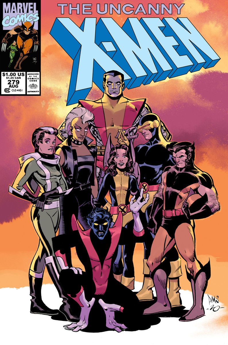 X-Men 279 Reimagined from Tripwire Magazine - Colors by Nelson Dániel