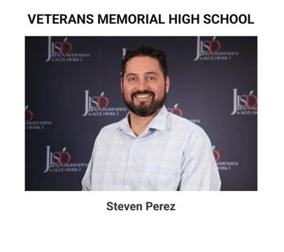 Congratulations to Coach Perez for being recognized as the 2024-2025 Judson ISD Distinguished Educator of the Year, a testament to your dedication and impact!

#ACTS l #FamilyFirst