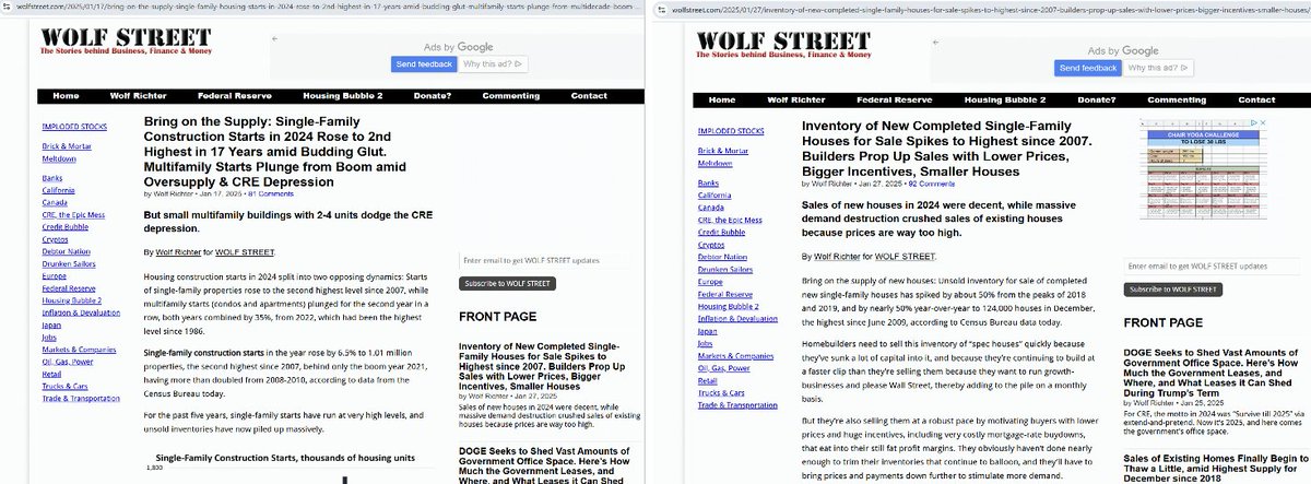 GatitoInmeegran's tweet image. #America,STRUCTURALLY #housing'#1PROBLEM=PERMITS+#Oligopoly@TOP10BUTrightNOW#1ISSUE=#mortgage rates=f(UNCERTAINTY(#tariffs,#deportations)),Cf.#Treasury #yield∴#Fed MUSTcut #InterestRates 2PREVENToverreaction@#debt+#CommercialRealEstate
#Biden #appeasement
youtube.com/watch?v=3rzKXo…