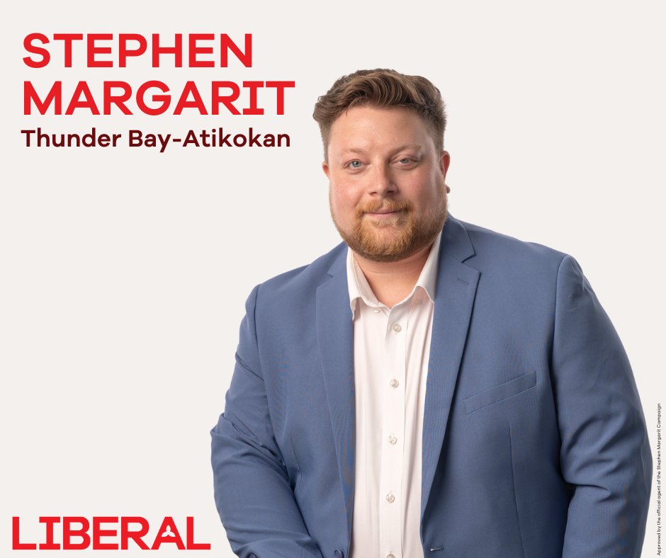Stephen Margarit for Thunder Bay-Atikokan tweet media