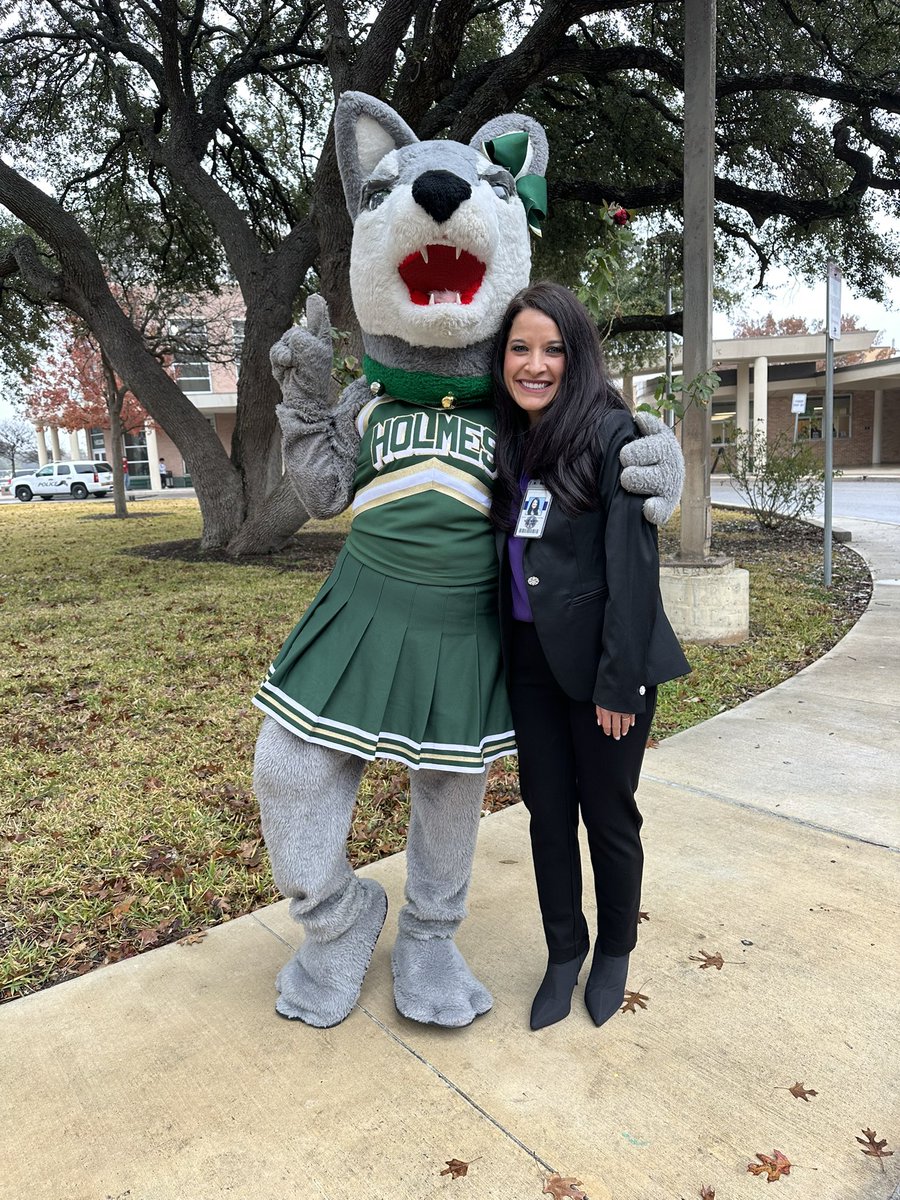 What a great morning with <a href="/HolmesCounselor/">Holmes/NSITE_Counseling</a> <a href="/NISDHolmes/">NISD Holmes</a>